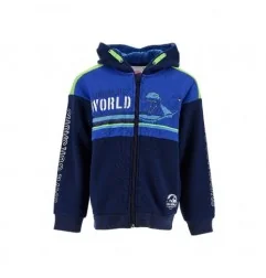 Jurassic World Παιδική Ζακέτα Φούτερ Για Αγόρια (HU1325 blue)