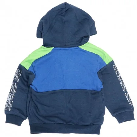 Jurassic World Παιδική Ζακέτα Φούτερ Για Αγόρια (HU1325 blue) Jurassic World Παιδική Ζακέτα Φούτερ Για Αγόρια (HU1325 blue)