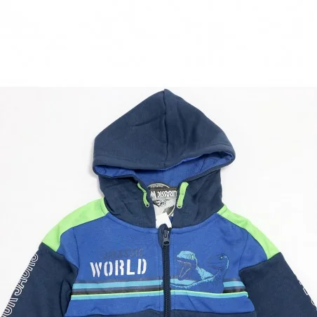Jurassic World Παιδική Ζακέτα Φούτερ Για Αγόρια (HU1325 blue) Jurassic World Παιδική Ζακέτα Φούτερ Για Αγόρια (HU1325 blue)