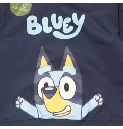 Bluey παιδική Μπλούζα φούτερ με κουκούλα για αγόρια (XH1479Navy)