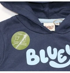 Bluey παιδική Μπλούζα φούτερ με κουκούλα για αγόρια (XH1479Navy) - Μπλούζες φούτερ