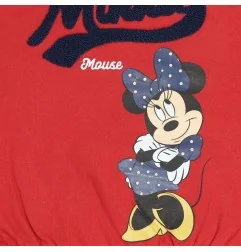 Disney Minnie Mouse παιδική μπλούζα φούτερ για κορίτσια (XH1403 Red)