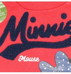 Disney Minnie Mouse παιδική μπλούζα φούτερ για κορίτσια (XH1403 Red) - Μπλούζες φούτερ