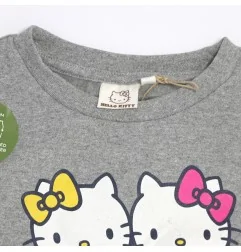 Hello Kitty παιδική κοντή μπλούζα φούτερ για κορίτσια (XH1235grey)