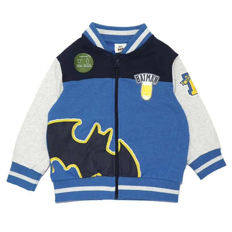 Batman παιδική Ζακέτα teddy molleton για αγόρια (XH1067 blue) Batman παιδική Ζακέτα teddy molleton για αγόρια (XH1067 blue)