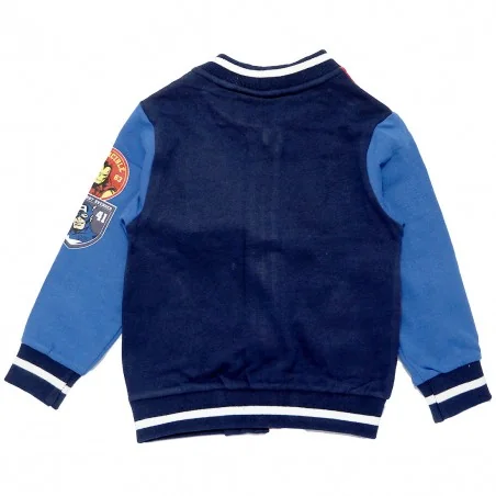 Marvel Avengers παιδική Ζακέτα teddy molleton για αγόρια (XH1068 Blue)