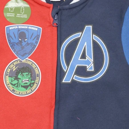 Marvel Avengers παιδική Ζακέτα teddy molleton για αγόρια (XH1068 Blue) Marvel Avengers παιδική Ζακέτα teddy molleton για αγόρια (XH1068 Blue)