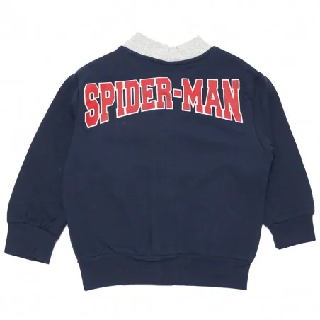 Marvel Spiderman παιδική Ζακέτα teddy molleton για αγόρια (XH1064 Navy)