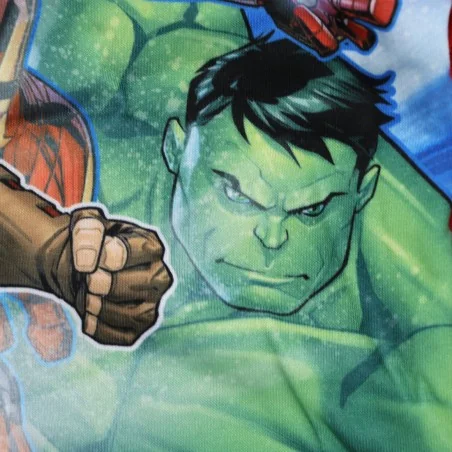 Marvel Avengers παιδική ζακέτα φούτερ για αγόρια (HW1119 red)