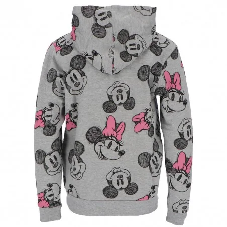 Disney Minnie Mouse παιδική εποχιακή Μπλούζα φούτερ με κουκούλα για κορίτσια (UL-1004626)