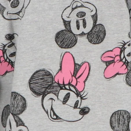 Disney Minnie Mouse παιδική εποχιακή Μπλούζα φούτερ με κουκούλα για κορίτσια (UL-1004626)