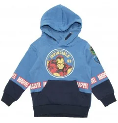 Marvel Avengers παιδικό φούτερ με κουκούλα για αγόρια (XH1086 Blue) - Μπλούζες φούτερ