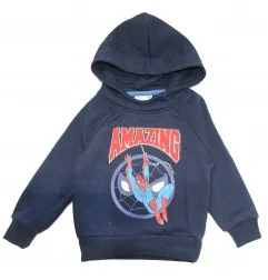Marvel Spiderman παιδική μπλούζα φούτερ με κουκούλα για αγόρια (XH1091 Navy) - Μπλούζες φούτερ