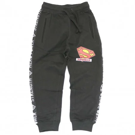 Superman παιδικό παντελόνι φόρμας (SUP 52 11 282 FT black) - Παντελόνια - Φόρμες