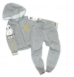 Harry Potter Παιδικό Σετ Φόρμας για κορίτσια (HU1076 Grey) - Φόρμες