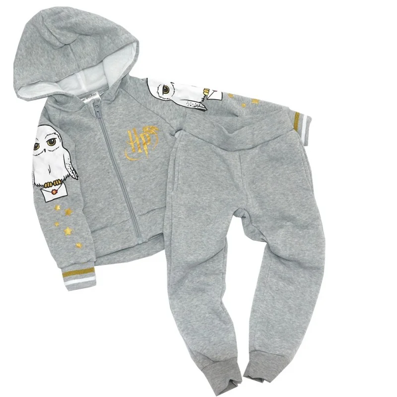Harry Potter Παιδικό Σετ Φόρμας για κορίτσια (HU1076 Grey)