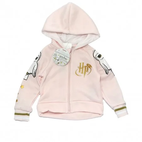 Harry Potter Παιδικό Σετ Φόρμας για κορίτσια (HU1076 Pink)