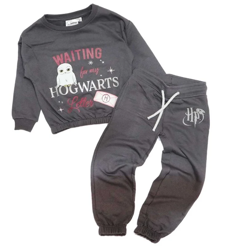 Harry Potter Παιδικό Σετ Φόρμας για κορίτσια (VH1267 d.grey) Harry Potter Παιδικό Σετ Φόρμας για κορίτσια (VH1267 d.grey)