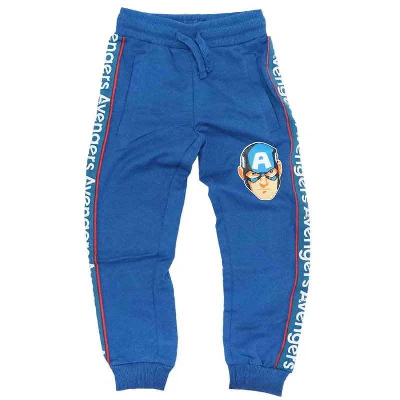Marvel Avengers παιδικό παντελόνι φόρμας (AV 52 11 382 FT blue) Marvel Avengers παιδικό παντελόνι φόρμας (AV 52 11 382 FT blue)