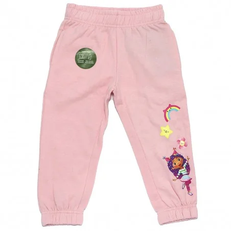Gabby's Dollhouse Παντελόνι Φόρμας Για Κορίτσια (XH1271 pink) - Παντελόνια - Φόρμες