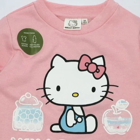 Hello Kitty Παιδικό Σετ Φόρμας για κορίτσια (XH1278 Pink)