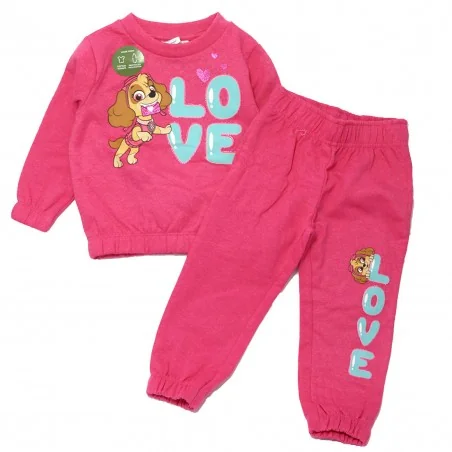 Paw Patrol Παιδικό Σετ Φόρμας για κορίτσια (XH1277 Pink) - Φόρμες