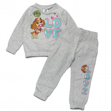 Paw Patrol Παιδικό Σετ Φόρμας για κορίτσια (XH1277 Grey) - Φόρμες