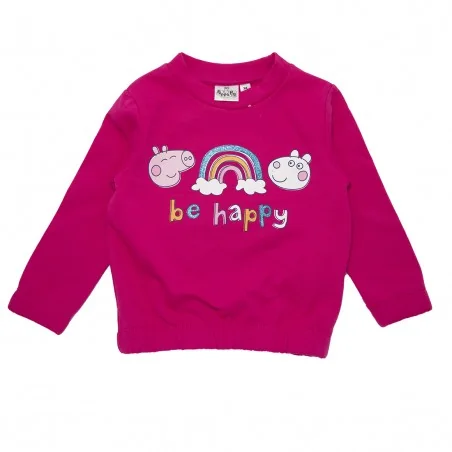 Peppa Pig Παιδικό Σετ Φόρμας για κορίτσια (XH1282 Fushia)