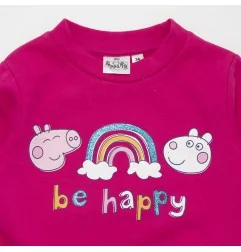 Peppa Pig Παιδικό Σετ Φόρμας για κορίτσια (XH1282 Fushia) - Φόρμες
