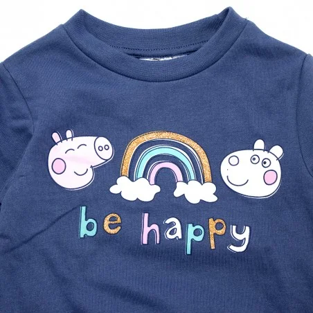 Peppa Pig Παιδικό Σετ Φόρμας για κορίτσια (XH1282 NAVY) Peppa Pig Παιδικό Σετ Φόρμας για κορίτσια (XH1282 NAVY)