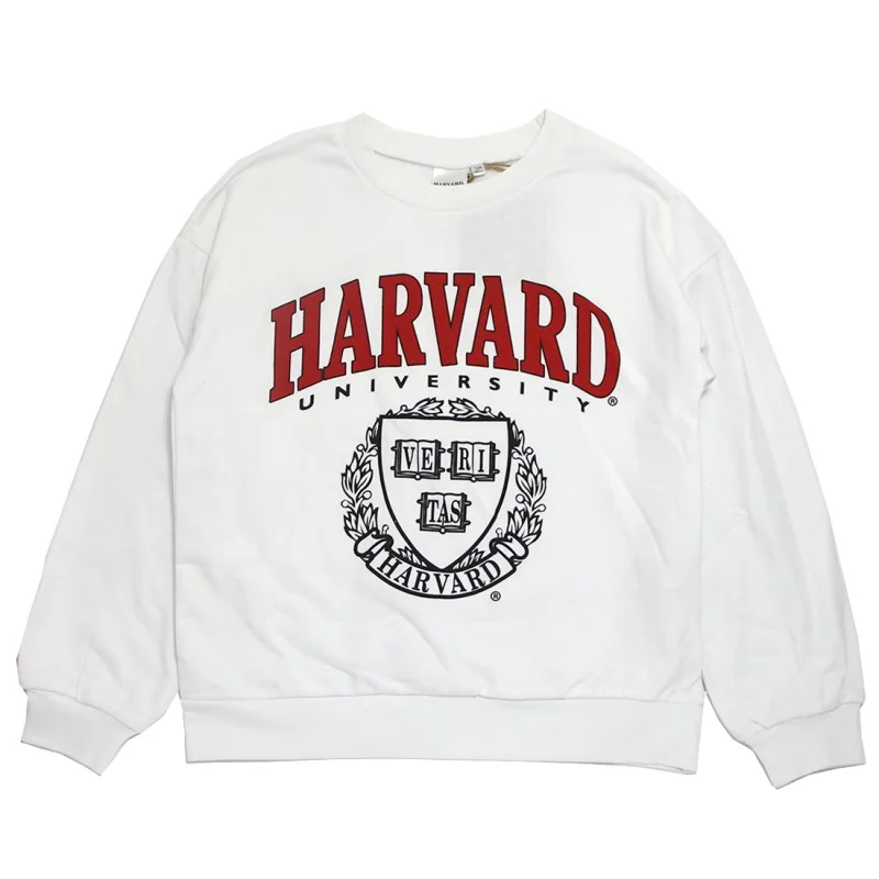 Harvard University εφηβική μπλούζα φούτερ για κορίτσια (YE10348 WHITE) Harvard University εφηβική μπλούζα φούτερ για κορίτσια (YE10348 WHITE)