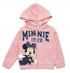 Disney Minnie Mouse παιδική ζακέτα φούτερ με κουκούλα για κορίτσια (HY10119Pink) - Ζακέτες