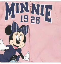 Disney Minnie Mouse παιδική ζακέτα φούτερ με κουκούλα για κορίτσια (HY10119Pink) - Ζακέτες
