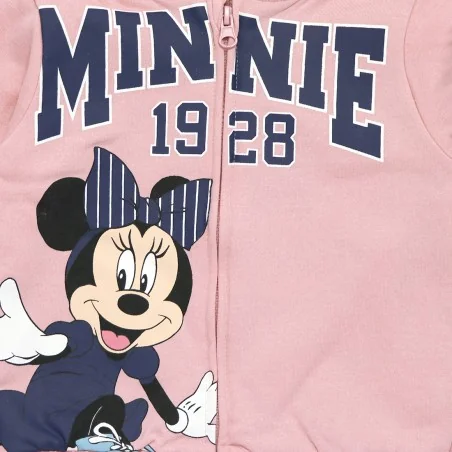 Disney Minnie Mouse παιδική ζακέτα φούτερ με κουκούλα για κορίτσια (HY10119Pink) Disney Minnie Mouse παιδική ζακέτα φούτερ με κουκούλα για κορίτσια (HY10119Pink)