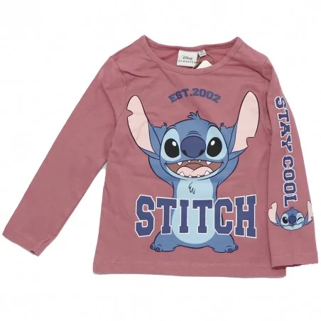 Disney Lilo & Stitch παιδικό μακρυμάνικο μπλουζάκι για κορίτσια (HY10141DPINK) Disney Lilo & Stitch παιδικό μακρυμάνικο μπλουζάκι για κορίτσια (HY10141DPINK)