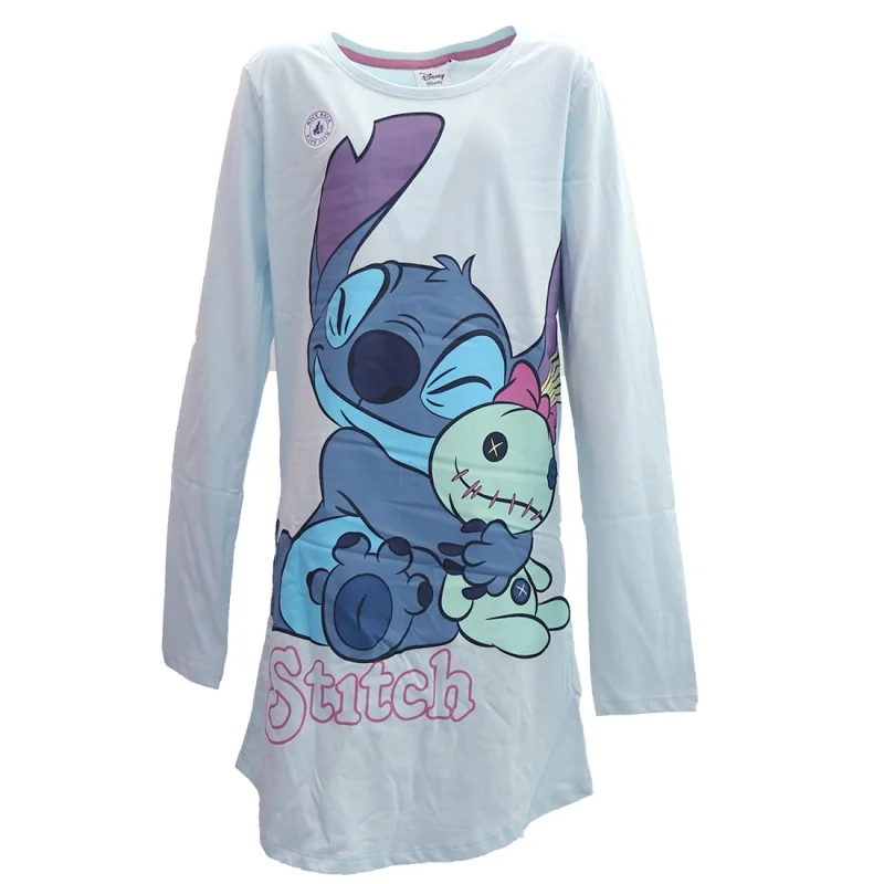 Disney Lilo & Stitch γυναικείο Μακρυμάνικο νυχτικό (HY36013) Disney Lilo & Stitch γυναικείο Μακρυμάνικο νυχτικό (HY36013)