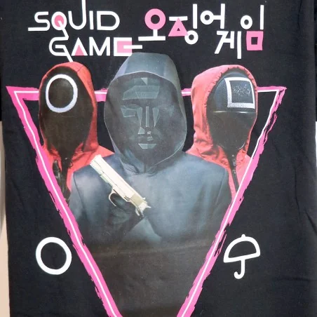 Squid Game ανδρικό κοντομάνικο μπλουζάκι (HY35021) Squid Game ανδρικό κοντομάνικο μπλουζάκι (HY35021)