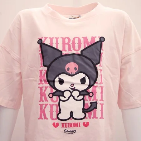 Hello Kitty Kuromi εφηβικό κοντομάνικο μπλουζάκι για κορίτσια (HY10419) Hello Kitty Kuromi εφηβικό κοντομάνικο μπλουζάκι για κορίτσια (HY10419)