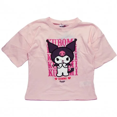 Hello Kitty Kuromi εφηβικό κοντομάνικο μπλουζάκι για κορίτσια (HY10419) Hello Kitty Kuromi εφηβικό κοντομάνικο μπλουζάκι για κορίτσια (HY10419)