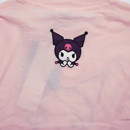 Hello Kitty Kuromi εφηβικό κοντομάνικο μπλουζάκι για κορίτσια (HY10419) Hello Kitty Kuromi εφηβικό κοντομάνικο μπλουζάκι για κορίτσια (HY10419)