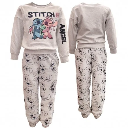 Disney Lilo & Stitch παιδικό Σετ Φόρμας για κορίτσια (HY10160GREY)