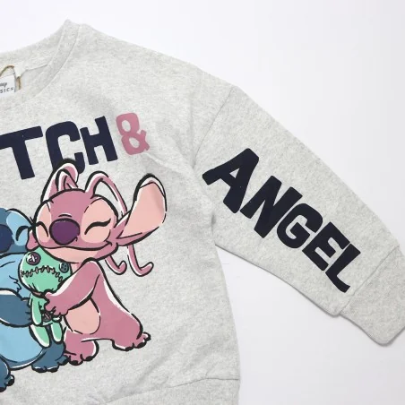 Disney Lilo & Stitch παιδικό Σετ Φόρμας για κορίτσια (HY10160GREY)