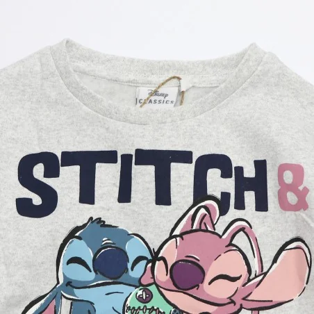 Disney Lilo & Stitch παιδικό Σετ Φόρμας για κορίτσια (HY10160GREY)