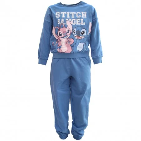Disney Lilo & Stitch παιδικό Σετ Φόρμας για κορίτσια (HY10107BLUE)