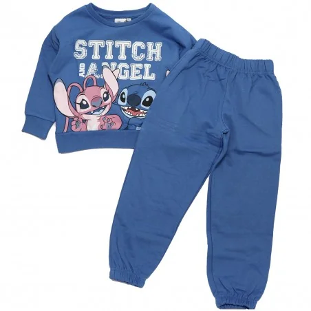 Disney Lilo & Stitch παιδικό Σετ Φόρμας για κορίτσια (HY10107BLUE)