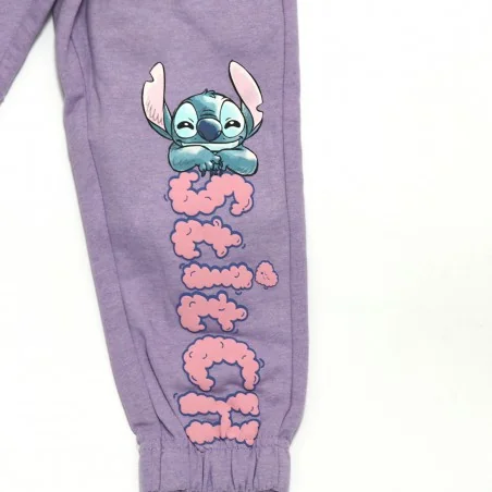 Disney Lilo & Stitch Παντελόνι Φόρμας Για Κορίτσια (HY10174.LPURPLE)