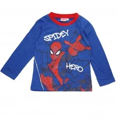 Marvel Spiderman Βαμβακερή Πιτζάμα Για Αγόρια (HY20019BLUE)