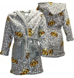 Disney Lion King Παιδική Ρόμπα Fleece coral (VH2038 xaki) - Παιδικές Ρόμπες