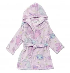 Disney Lilo & Stitch Παιδική Ρόμπα Fleece coral (XH20100 purple) - Παιδικές Ρόμπες