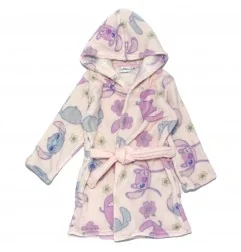 Disney Lilo & Stitch Παιδική Ρόμπα Fleece coral (XH20100 pink) - Παιδικές Ρόμπες